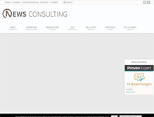 Tablet Screenshot of news-consulting.com